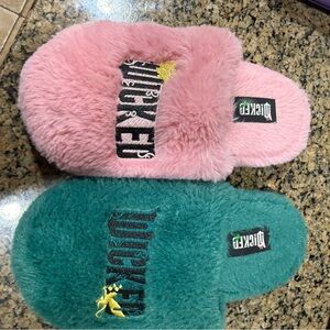 Target Pink and Green Kids Slippers
